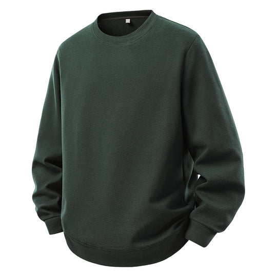 Herren Oversize-Sweatshirt mit Rundhals und gerippten Bündchen Nord Taschen