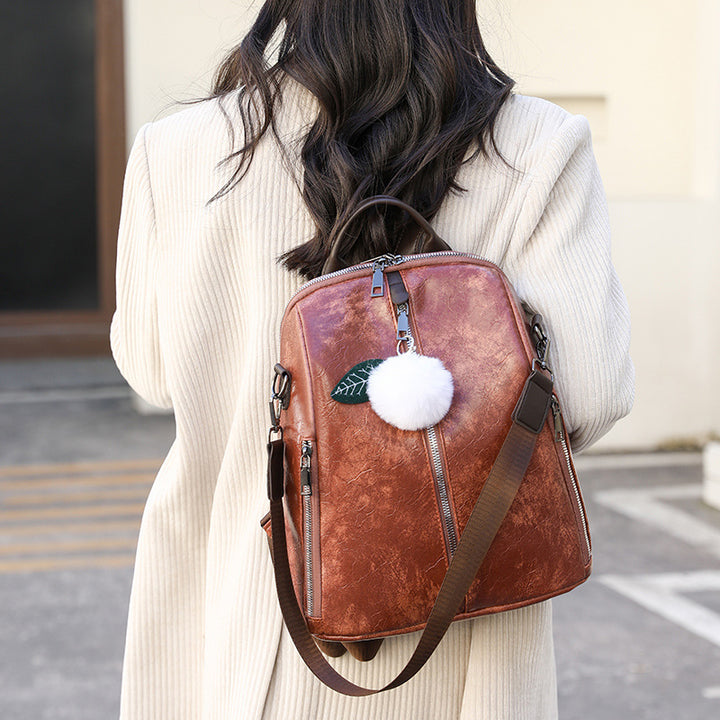 Damen Rucksack mit praktischem Fächerdesign und trendigen Akzenten Nord Taschen