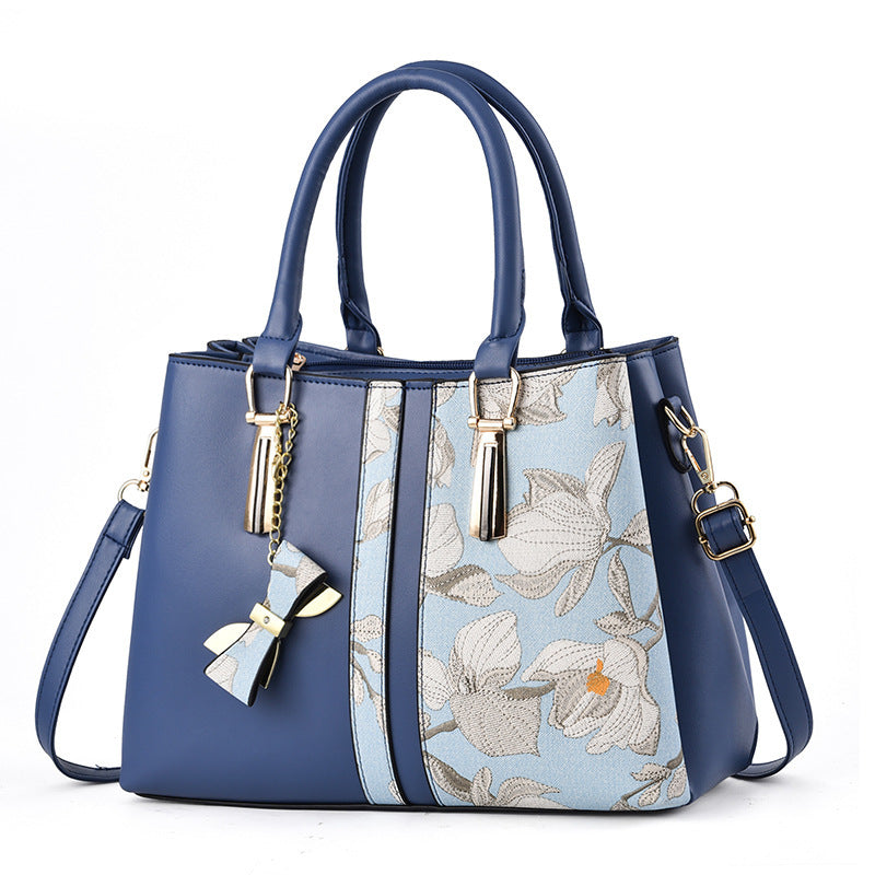 Damen modische Handtasche im eleganten Blumendesign Nord Taschen