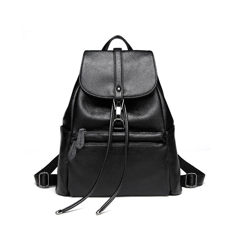 Damen Rucksack mit elegantem Klappenverschluss und praktischen Fächern Nord Taschen