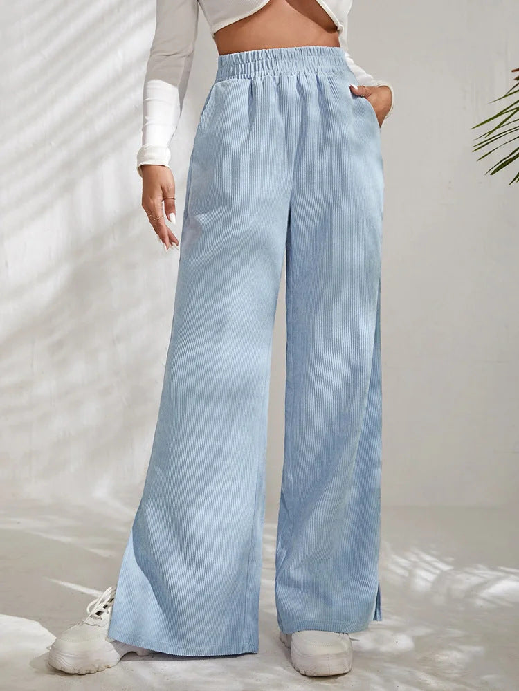 Damen Lässige und bequeme Cordhose Nord Taschen