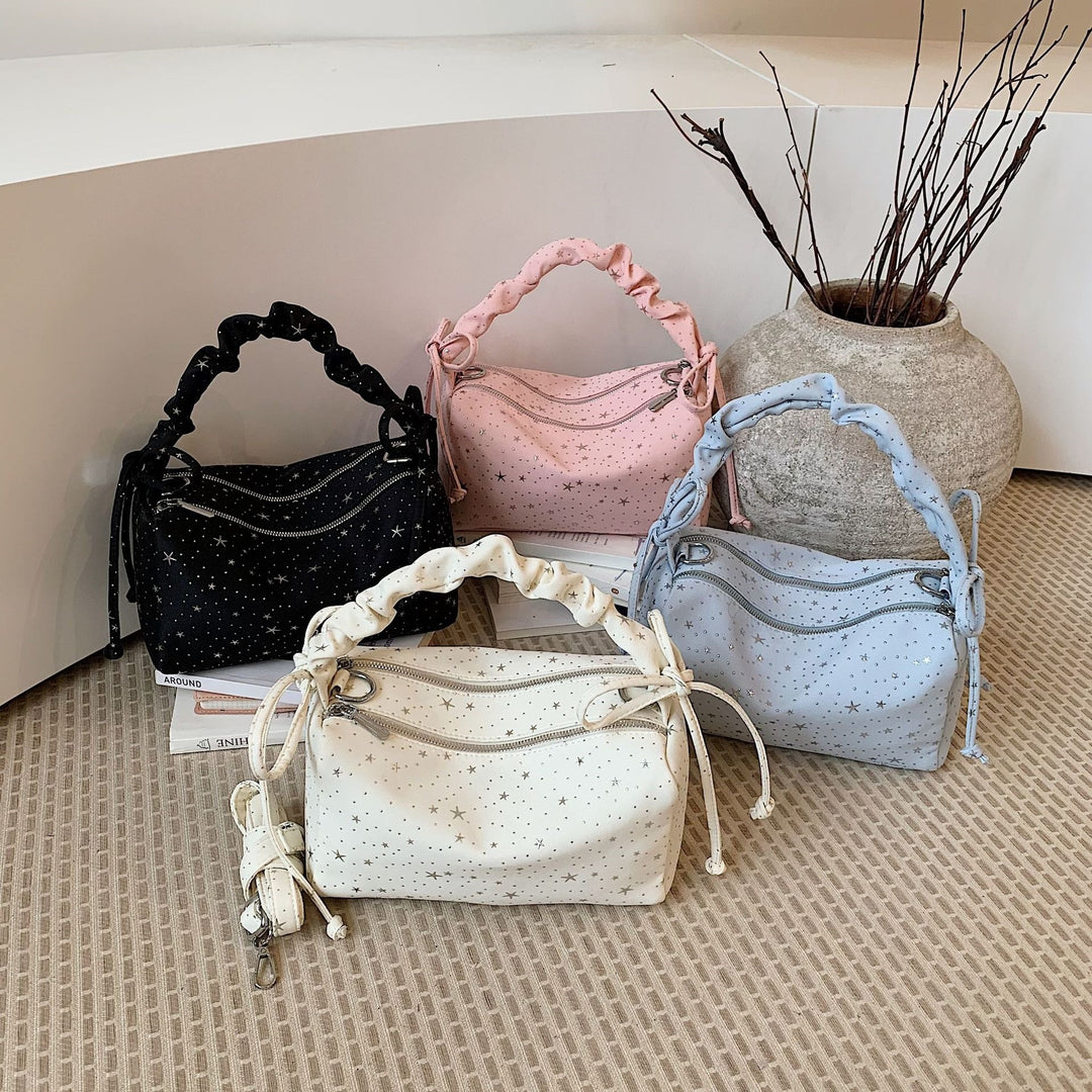 Damen Umhängetasche mit verspieltem Sternenmuster und strapazierfähigem Material Nord Taschen