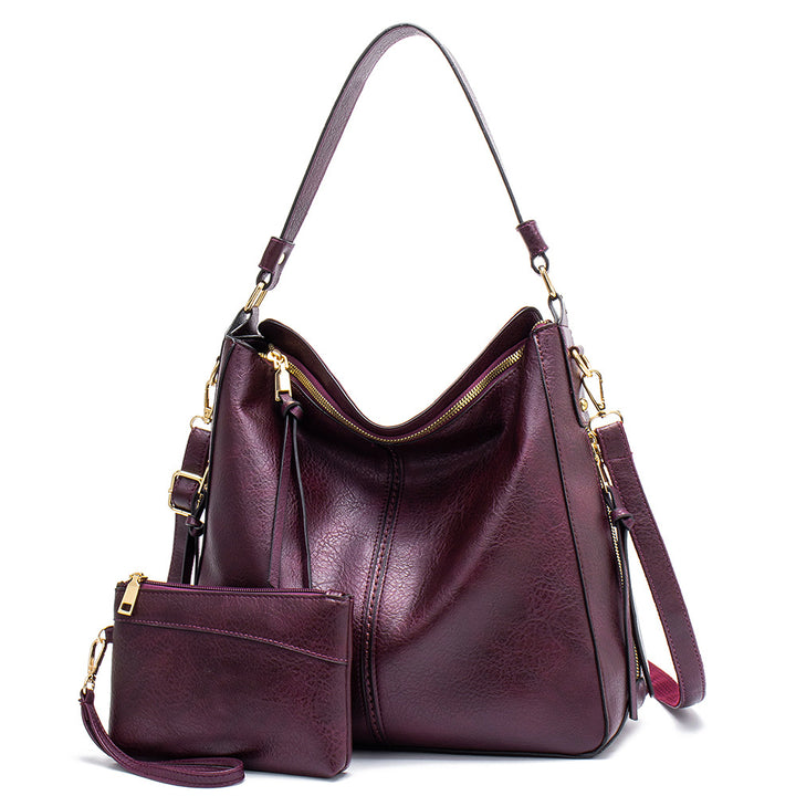 Damen Hobo-Tasche mit elegantem, geschwungenem Design und abnehmbarem Innenbeutel Nord Taschen