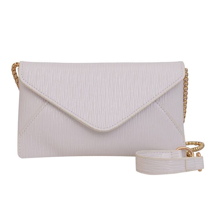 Damen Clutch mit elegantem Wellenmuster Nord Taschen