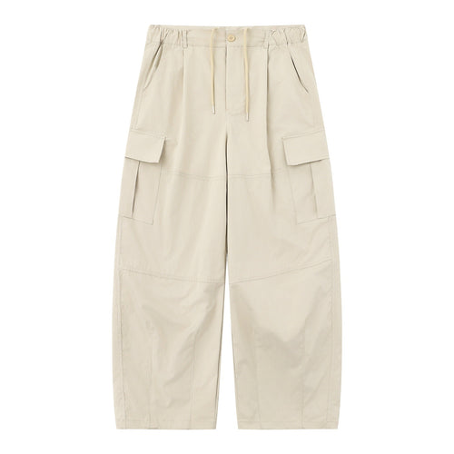 Herren Cargo-Caprihose mit elastischem Bund, Tunnelzug und Utility‑Taschen Nord Taschen