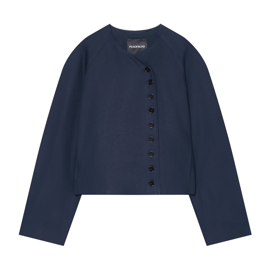 Damen Weite Bundfaltenhose mit hoher Taille und eleganten Bügelfalten Nord Taschen