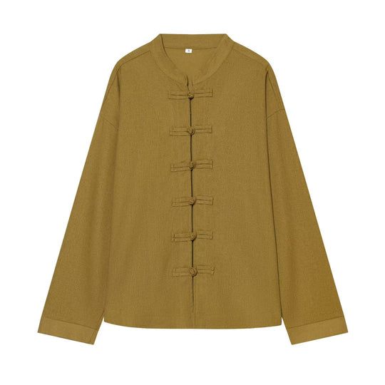Damen Zweiteiliges Ensemble mit locker geschnittener Knotenjacke und weiter Hochgeschnittener Hose Nord Taschen