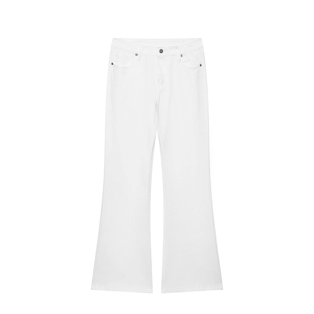 Damen Highwaist Schlagjeans mit weitem Bein und Five‑Pocket‑Design Nord Taschen