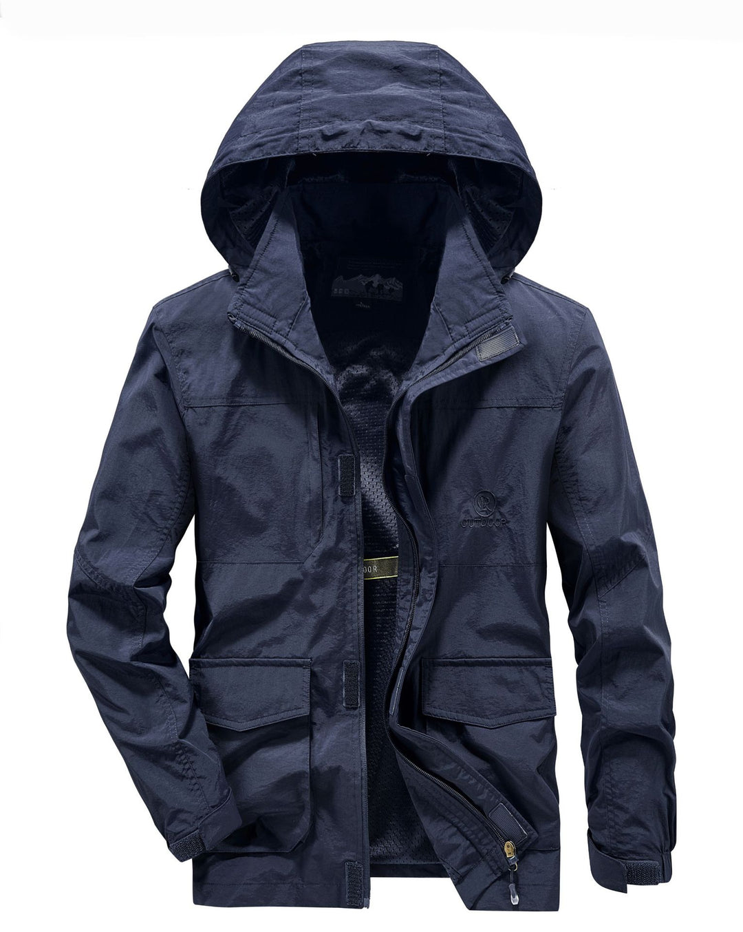 Herren Robuste Wetterjacke mit praktischen Taschen Nord Taschen