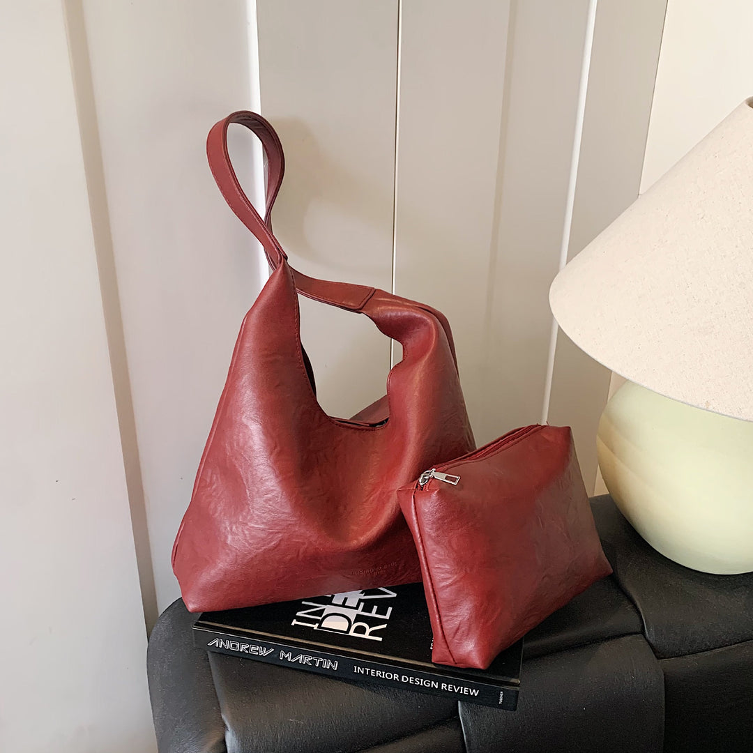 Damen praktische Schultertasche mit abnehmbarem Innenfach Nord Taschen