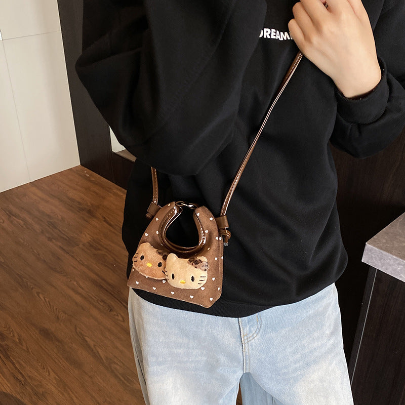 Damenhandtasche mit verspieltem Tiermotiv und großem Innenraum Nord Taschen