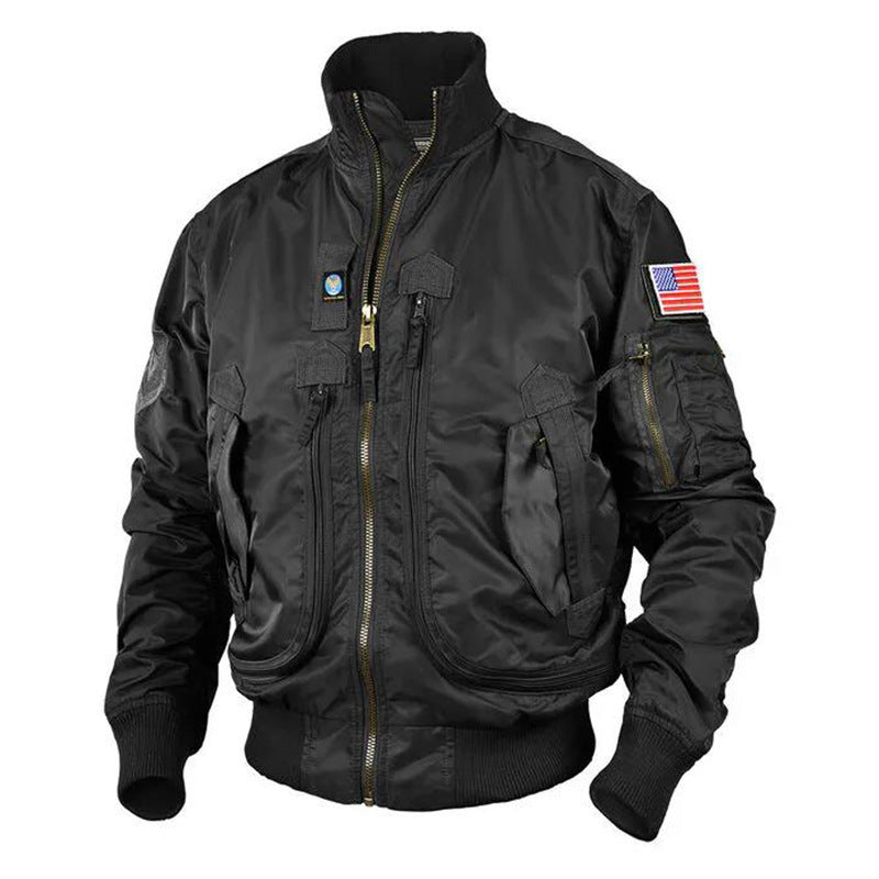 Herren modische Feldjacke mit mehrfachen Taschen Nord Taschen