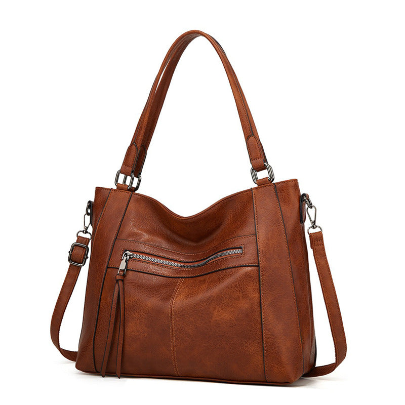 Damen Hobo-Tasche mit elegantem Fächerdesign und praktischem Innenbeutel Nord Taschen