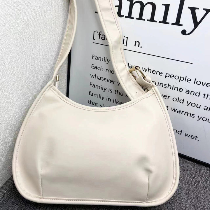 Damen Hobo-Tasche aus hochwertigem Kunstleder mit eleganter Struktur und modischem Tragegurt Nord Taschen