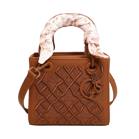 Damenhandtasche mit luxuriösem Muster Nord Taschen