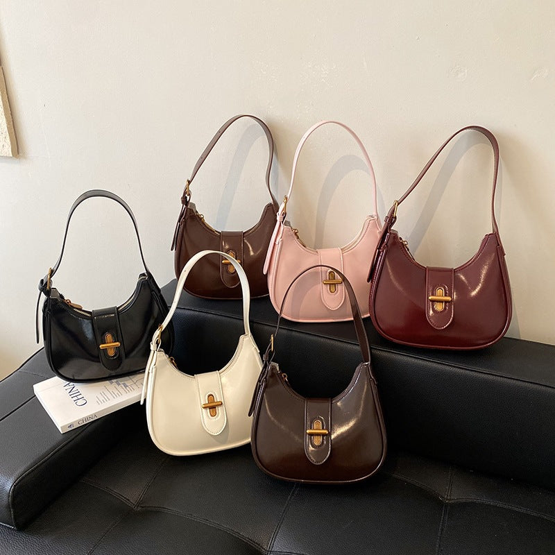 Damen praktische Hobo-Tasche mit markanter Schnalle Nord Taschen