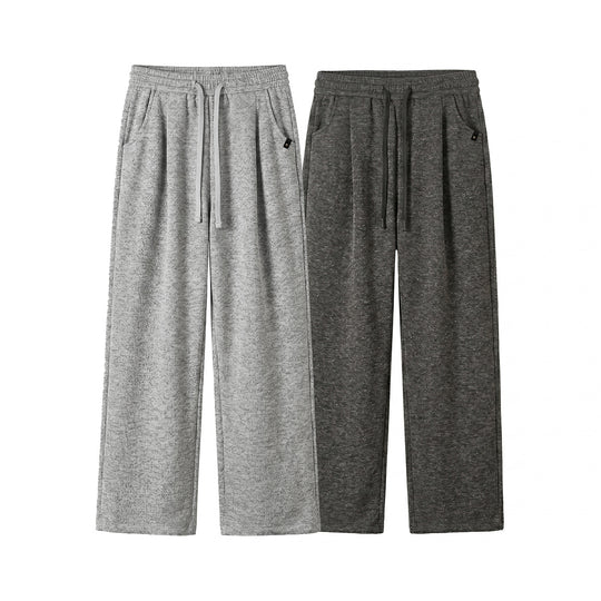 Damen Lounge‑Hose mit weitem Bein, elastischem Bund und Kordelzug Nord Taschen