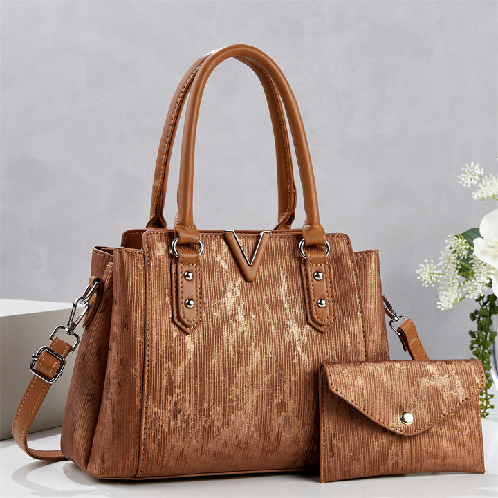 Damen elegante Handtasche mit abnehmbarem Geldbeutel Nord Taschen