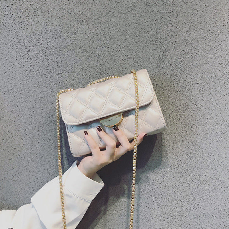 Damen elegante Umhängetasche mit luxuriösem Kettenriemen Nord Taschen