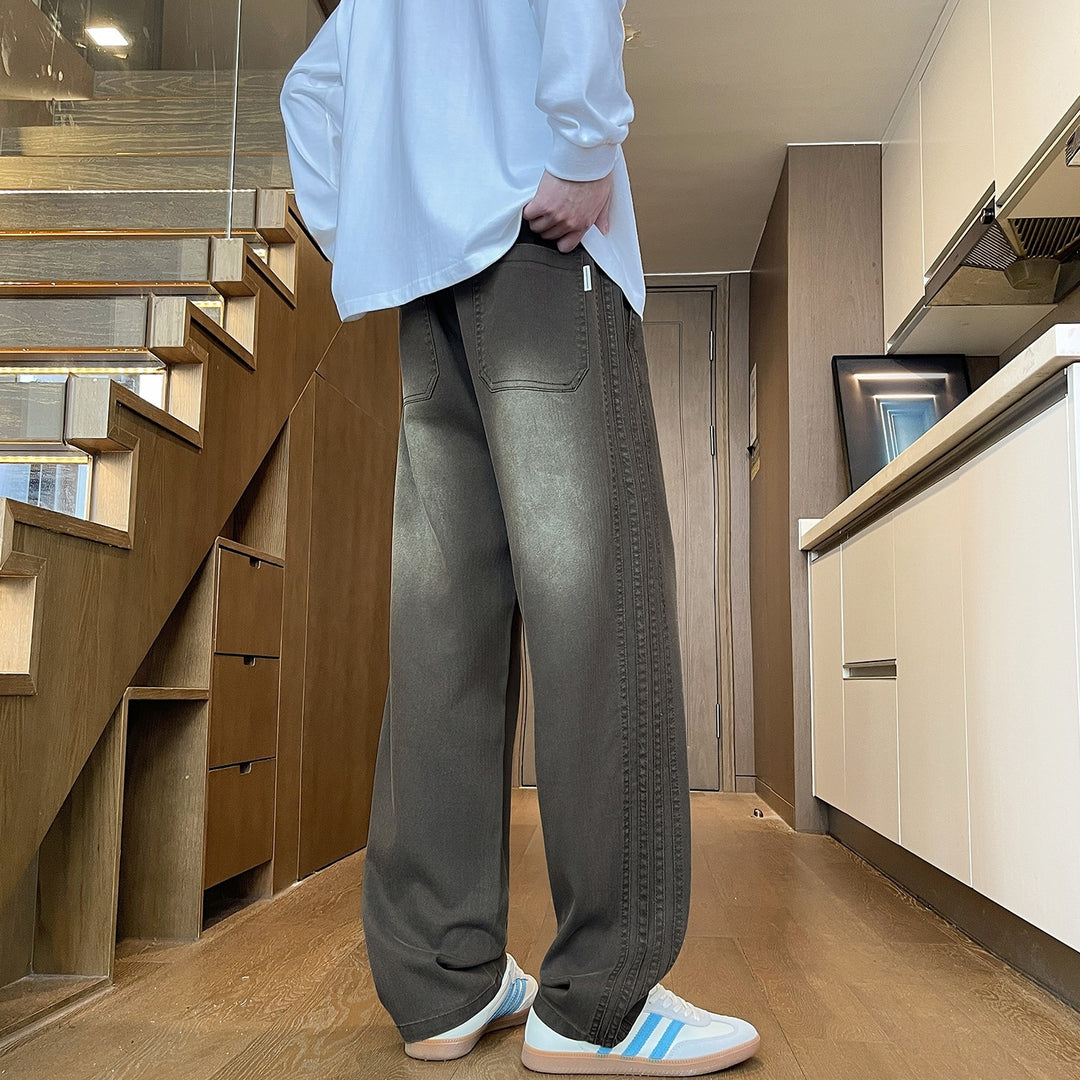 Damen weite Freizeithose mit elastischem Bund und Kordelzug Nord Taschen