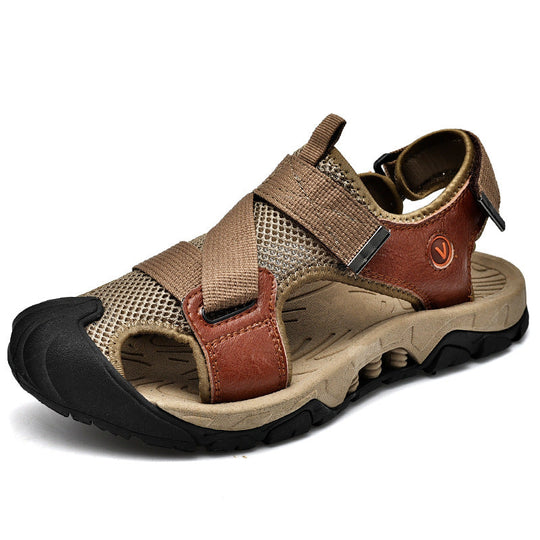 Herren Sportliche Outdoor-Sandalen mit rutschfester Sohle und individuell verstellbaren Riemen Nord Taschen