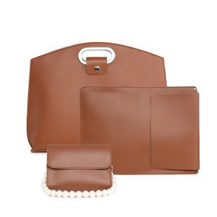 Damen elegante Aktentasche mit innovativer Handgriff-Lösung Nord Taschen