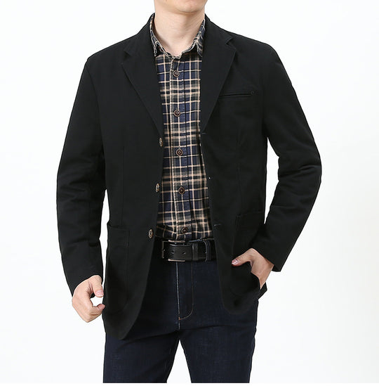 Herren Modische Freizeitjacke mit Taschen Nord Taschen