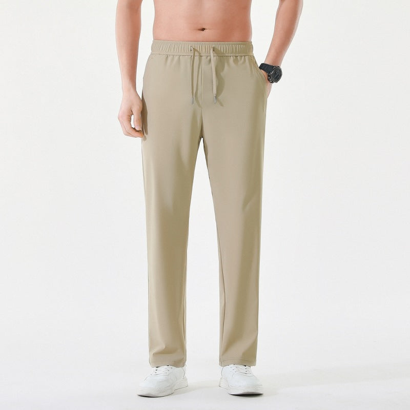 Herren Relaxed-Performance-Freizeithose mit elastischem Tunnelzug, schnell trocknendem Stretch & geradem Bein Nord Taschen