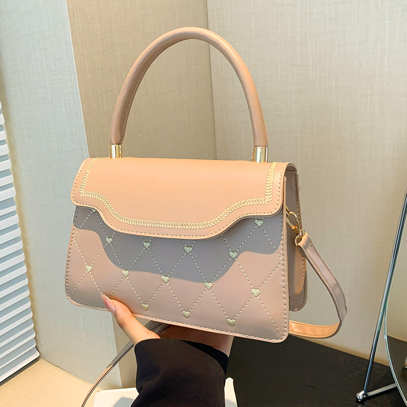 Damen elegante Umhängetasche mit stilvollem Steppmuster Nord Taschen