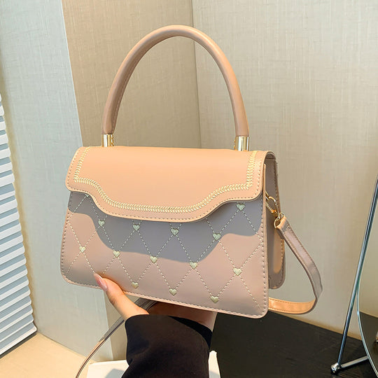 Damen elegante Umhängetasche mit stilvollem Steppmuster Nord Taschen