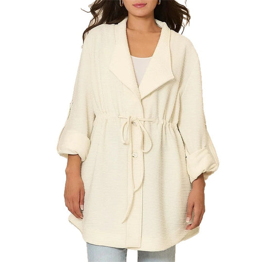 Damen Lässige und elegante Longcardigan Nord Taschen