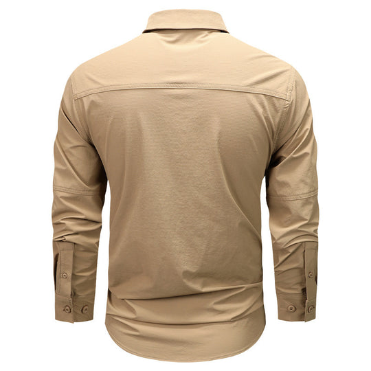 Herren Outdoor Freizeithemden Nord Taschen