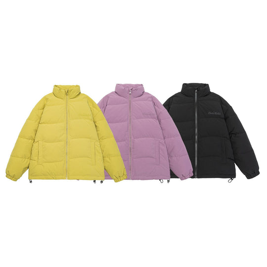 Damen Boxy Stepp-Pufferjacke mit hohem Stehkragen, Tunnelzug und elastischen Bündchen Nord Taschen