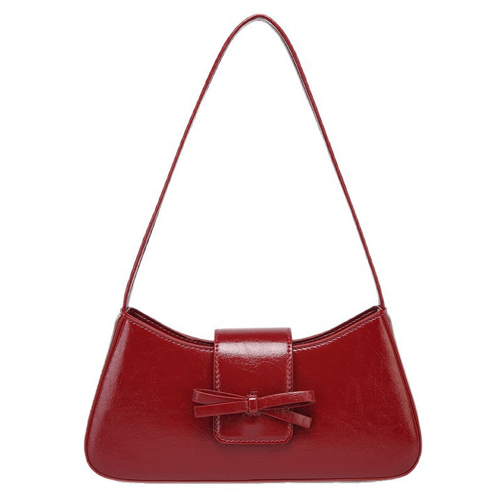 Damen Handtasche mit verspieltem Schleifendetail und eleganter Form Nord Taschen
