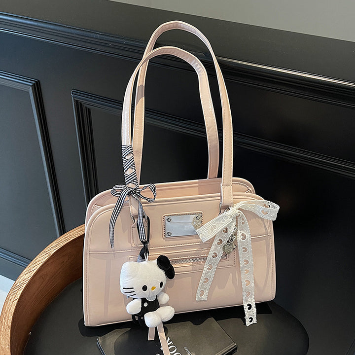 Damen modische Handtasche mit stilvollen Anhängern Nord Taschen