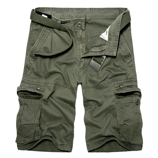Herren Cargo-Shorts mit multifunktionalen Taschen und verstellbarem Gürtel Nord Taschen