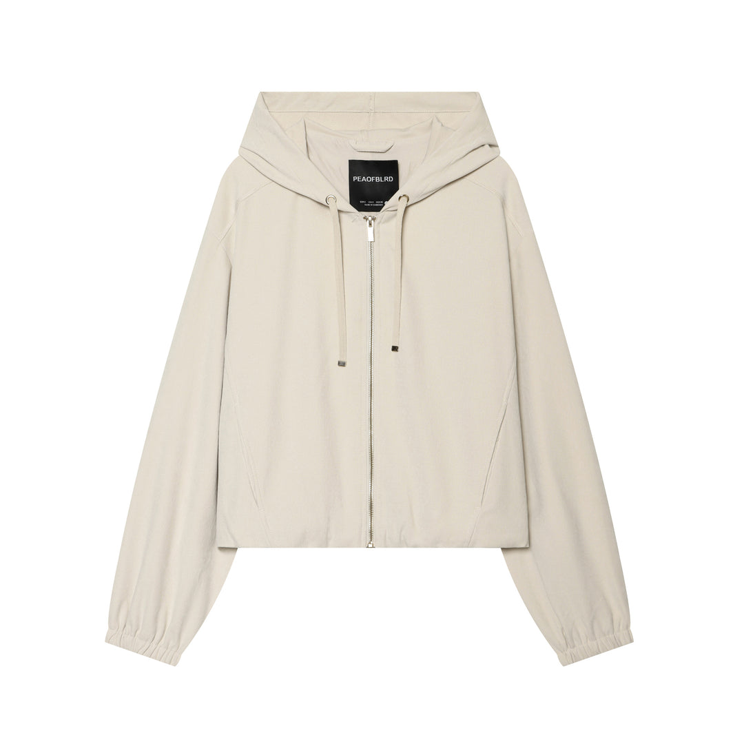 Damen Weite Cordhose mit hohem Elastikbund Tunnelzug und geradem Bein Nord Taschen