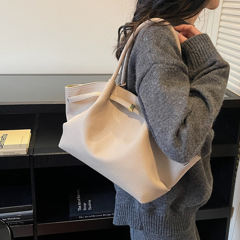 Damen Beuteltasche aus hochwertigem, strukturiertem Leder mit elegantem Design Nord Taschen