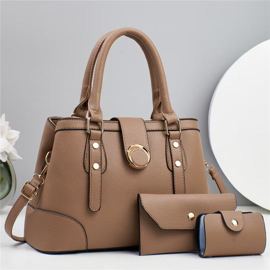 Damen elegante Tragetasche mit abnehmbarem Mini-Portemonnaie von Nord Taschen