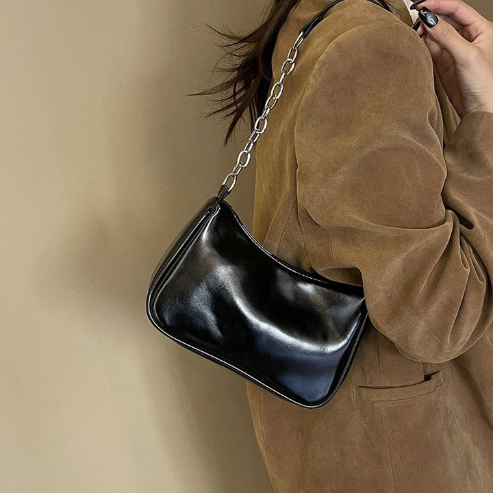 Damen modische Schultertasche mit Kettenriemen Nord Taschen