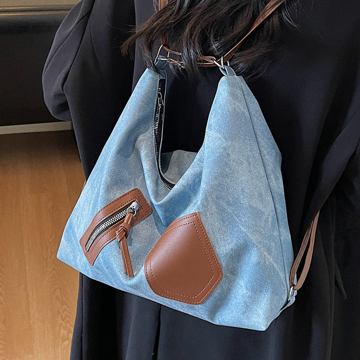 Damen Hobo-Tasche aus strapazierfähigem Canvas mit mehreren Fächern Nord Taschen