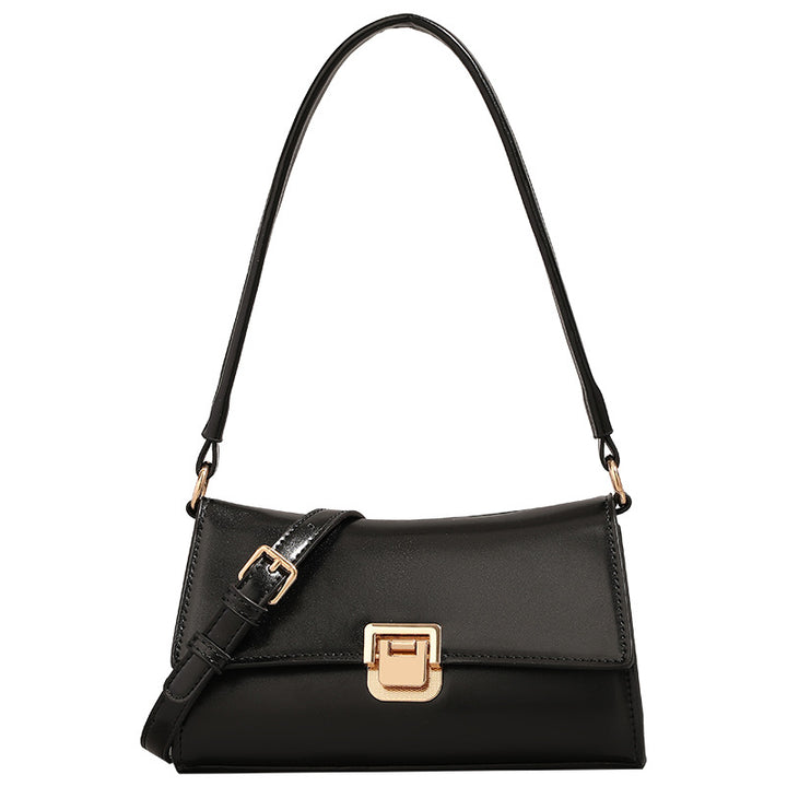 Damen Umhängetasche mit elegantem Klappverschluss und hochwertigem Kunstleder Nord Taschen