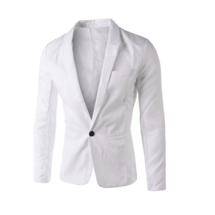 Herren Casual Sakko Baumwolle