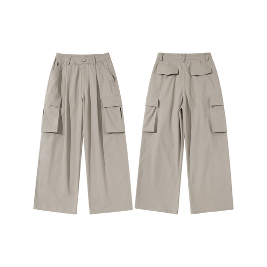 Damen Cropped-Cargo-Culotte mit hoher Leibhöhe und aufgesetzten Klappentaschen Nord Taschen