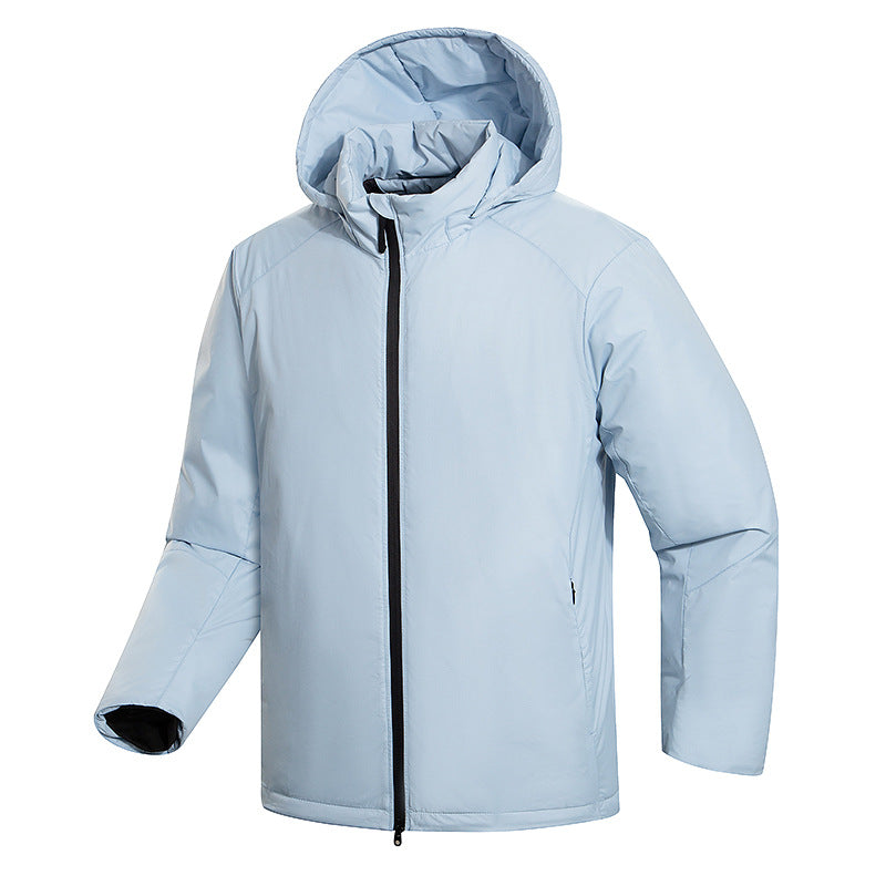 Herren Leichte Allwetter‑Isolationsjacke mit Kapuze, winddichter Hülle & verdecktem Reißverschluss Nord Taschen