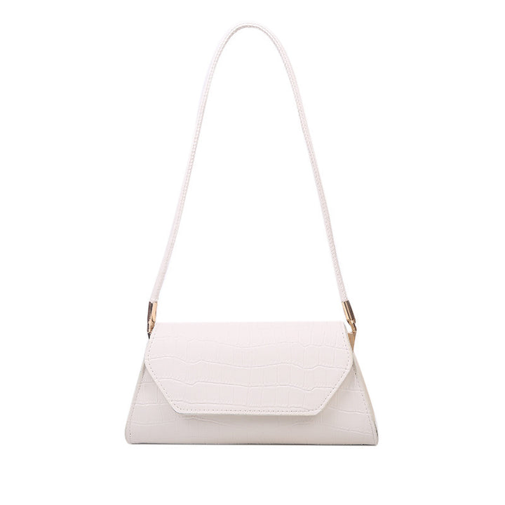 Damen elegante Schultertasche mit Krokodilprägung Nord Taschen