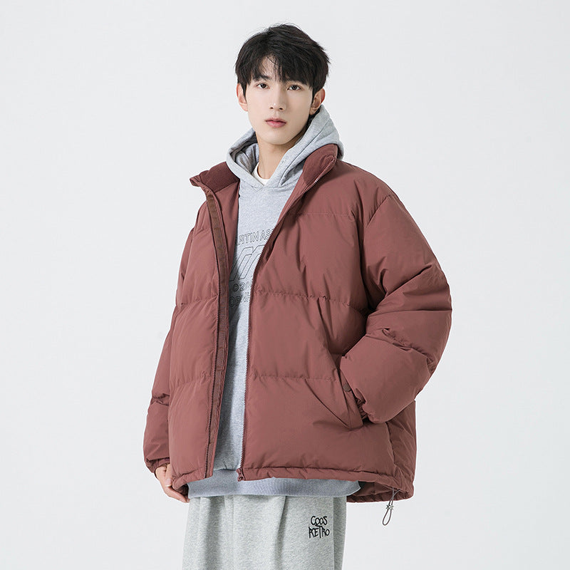 Damen Wattierte Steppjacke mit hohem Kragen und Teddyfutter Nord Taschen