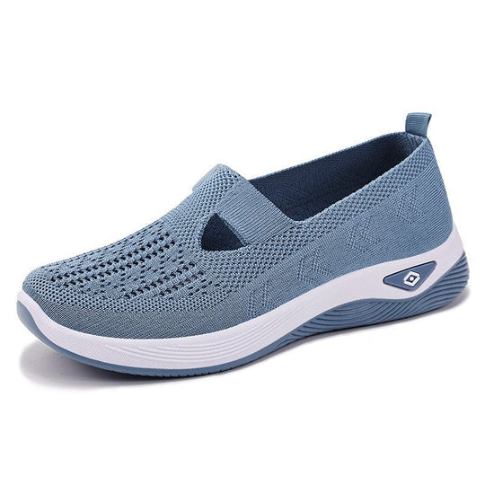 Damen Atmungsaktive Freizeit-Slipper mit elastischem Einschlupf und flexibler Sohle Nord Taschen