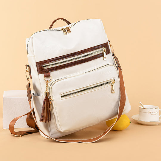 Damen Multifunktionaler Rucksack mit elegantem Kunstleder-Design Nord Taschen