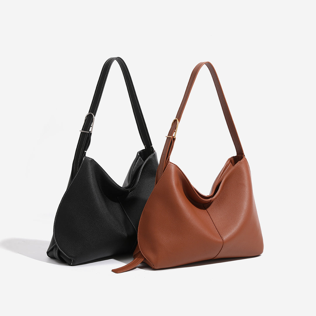 Damen Hobo-Tasche aus weichem Kunstleder mit strukturierter Oberfläche Nord Taschen